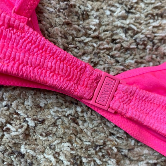 Triangl Bikini Top Pink Large - Picture 3 of 4